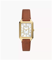 Armbanduhr Fossil Dame RAQUEL in Stahl Weißgold ES5307